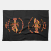 Brechen Sie den Kopf Crawfish Küchentuch (Horizontal)