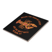 Brechen Sie den Kopf Crawfish Tile Fliese (Seite)