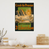 Brechen Sie den Preußen ab - Kaufen Sie eine Anlei Poster (Küche)