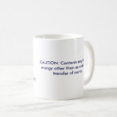 Brechen Sie die Gesetze von Physik! Kaffeetasse (VorderseiteRechts)