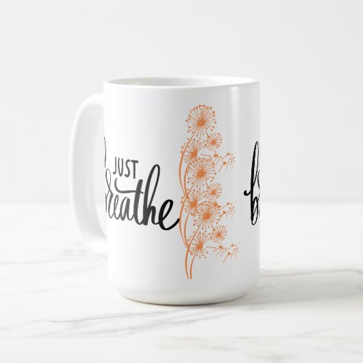 Brechen Sie einfach den Kaffee Kaffeetasse (Vorderseite Links)