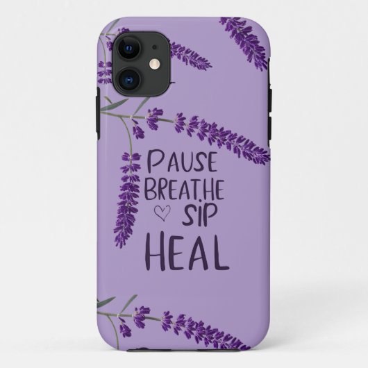 🌿. BRECHEN. SIP. HEAL. DESIGN Case-Mate iPhone HÜLLE (Rückseite)