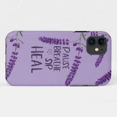 🌿. BRECHEN. SIP. HEAL. DESIGN Case-Mate iPhone HÜLLE (Rückseite (Horizontal))