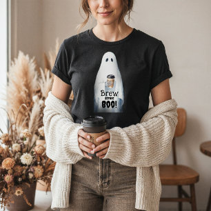 Brechen vor dem boo Spooky Ghost Coffee Cup Hallow Tri-Blend Shirt