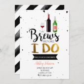 Brechen vor der Party Einladung (Vorne/Hinten)