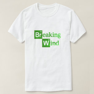 Brechen Wind lustige schlechte Parodie-Spoof T-Shirt