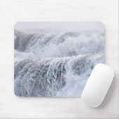 Brechende Wellen im Winter Mousepad (Mit Mouse)