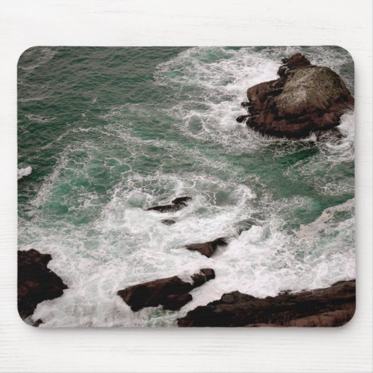 Brechende Wellen Mousepad (Vorne)
