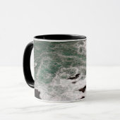 Brechende Wellen Tasse (Vorderseite Links)