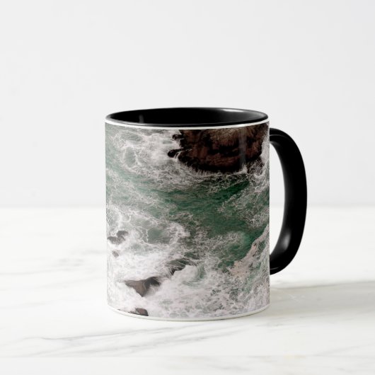 Brechende Wellen Tasse (VorderseiteRechts)