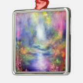 Brechung 1988 silbernes ornament (Links)