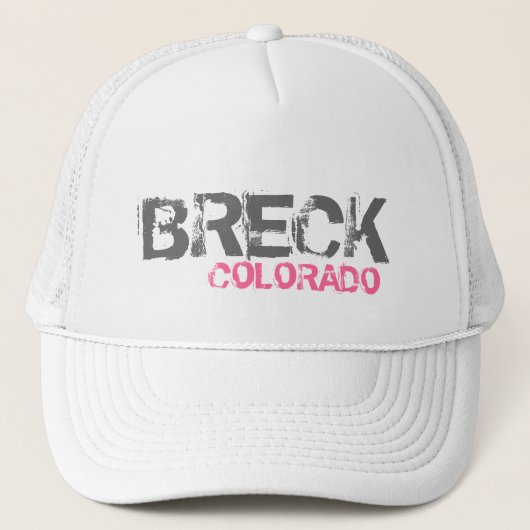 Breck Colorado Truckerkappe (Vorderseite)