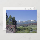 Breckenridge Bike Bridge Postkarte (Vorne/Hinten)