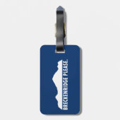 Breckenridge Bitte Gepäckanhänger (Rückseite vertikal)