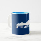Breckenridge Bitte Zweifarbige Tasse (Vorderseite Links)