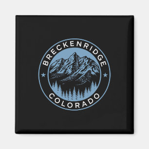 Breckenridge Co Wander Camping Tourist Ski Geschen Magnet