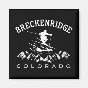 Breckenridge Colorado Antik Magnet