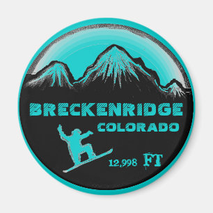 Breckenridge Colorado aquamariner Magnet