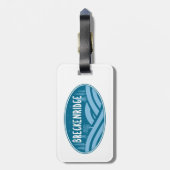 Breckenridge Colorado Außenbereich Gepäckanhänger (Rückseite vertikal)