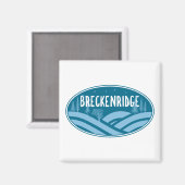 Breckenridge Colorado Außenbereich Magnet (Vorderseite/Rückseite)