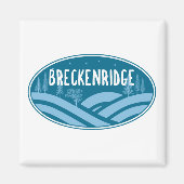Breckenridge Colorado Außenbereich Magnet (Vorne)