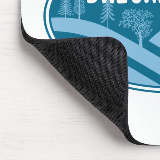 Breckenridge Colorado Außenbereich Mousepad (Ecke)