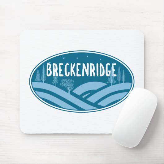 Breckenridge Colorado Außenbereich Mousepad (Mit Mouse)