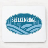 Breckenridge Colorado Außenbereich Mousepad (Vorne)