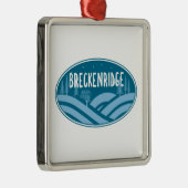 Breckenridge Colorado Außenbereich Ornament Aus Metall (Rechts)