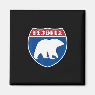 Breckenridge Colorado Bär Co Highway Interstate S Magnet
