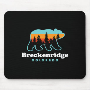 Breckenridge Colorado Bären Berge Bäume Mousepad