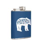 Breckenridge Colorado Bear Flachmann (Rechts)