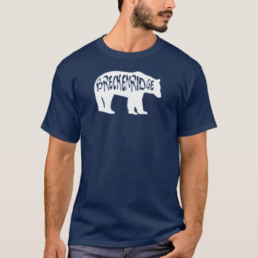 Breckenridge Colorado Bear T-Shirt (Vorderseite)