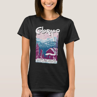 Breckenridge Colorado Berg Staat Rocky Mountai T-Shirt