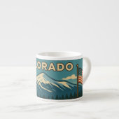 Breckenridge Colorado Espresso Cup Espressotasse (Vorderseite Rechts)