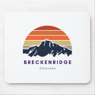 Breckenridge Colorado Gaben Wandern Skifahren Brec Mousepad