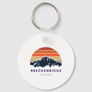 Breckenridge Colorado Gaben Wandern Skifahren Brec Schlüsselanhänger