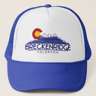 Breckenridge Colorado Holzhut Berge Truckerkappe