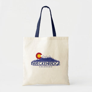 Breckenridge Colorado Holztasche Berge Einkaufstas Tragetasche