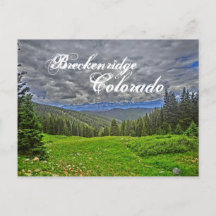 Breckenridge Colorado landschaftliche Postkarte