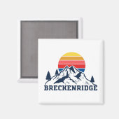 Breckenridge Colorado Magnet (Vorderseite/Rückseite)