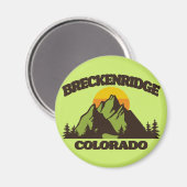 Breckenridge, Colorado Magnet (Vorderseite/Rückseite)