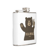 Breckenridge Colorado Peace Bär Flachmann (Rechts)