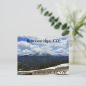Breckenridge, Colorado Postkarte (Stehend Vorderseite)