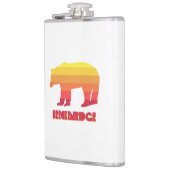 Breckenridge Colorado Regenbogenbär Flachmann (Links)