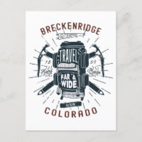 Breckenridge Colorado Rucksack Gear Retro Travel