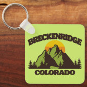 Breckenridge, Colorado Schlüsselanhänger (Vorderseite)