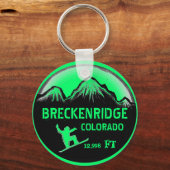 Breckenridge Colorado Schlüsselanhänger (Vorderseite)