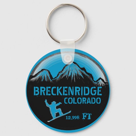 Breckenridge Colorado Schlüsselanhänger (Vorderseite)
