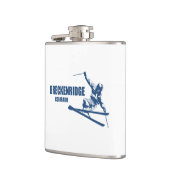 Breckenridge Colorado Skier Flachmann (Links)